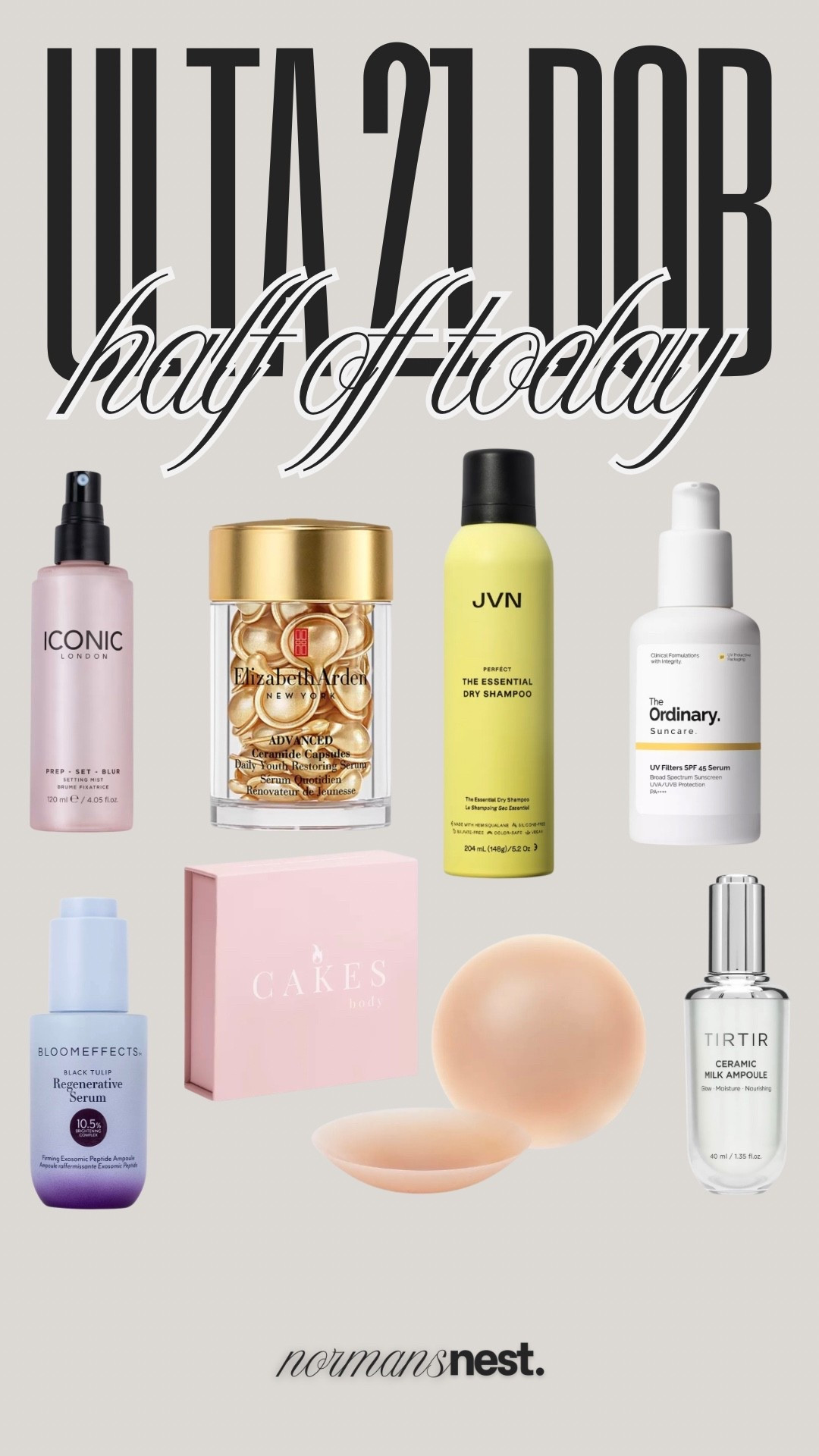 Todays half off beauty deals at Ulta!

#LTKselfcare #LTKSaleAlert #LTKBeauty