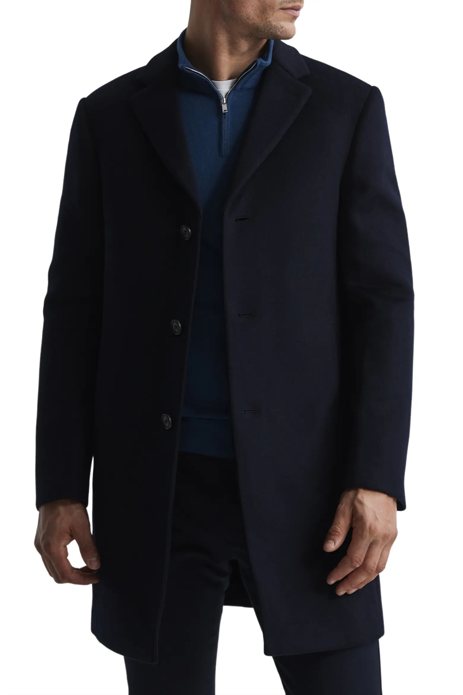Gable Wool Blend Overcoat (Men) | Nordstrom | Nordstrom