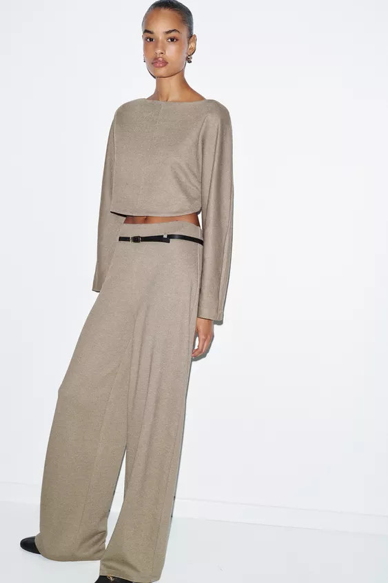 CROP-TOP MIT LANGEN ÄRMELN | Zara DE