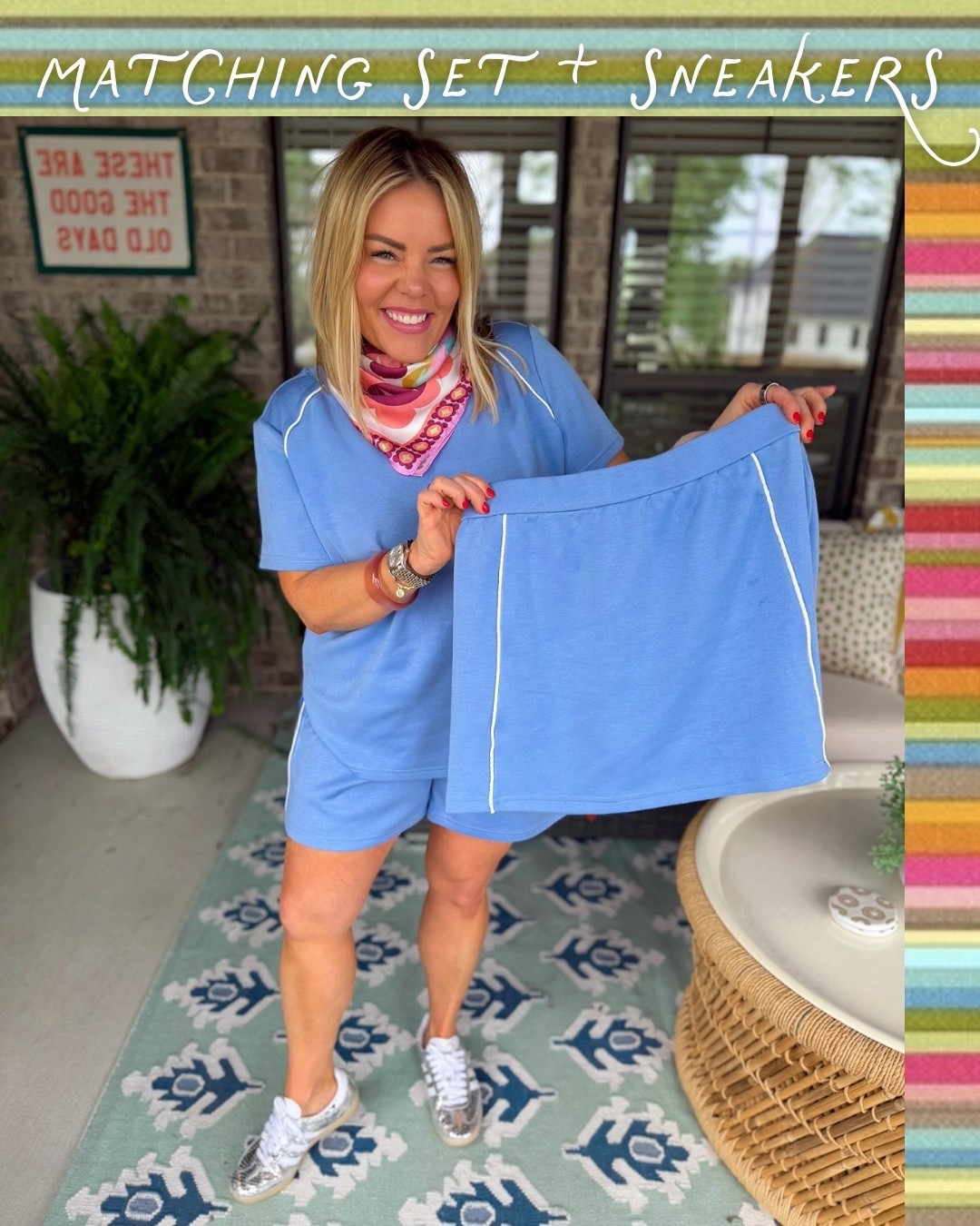 This blue matching set is perfect for everyday wear! 💙

#LTKootd #LTKgrwm #LTKmomlife