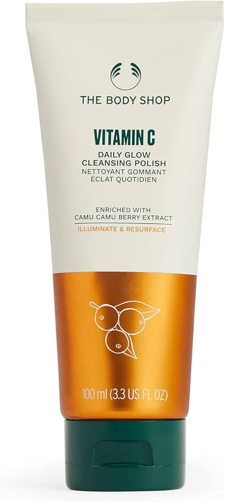 The Body Shop Vitamin C Daily Glow Cleansing Polish – For a Healthier, Fresh-Faced Glow – Veg... | Amazon (US)
