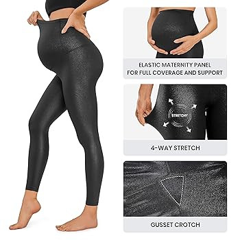 CRZ YOGA Womens Butterluxe Maternity Leggings Over The Belly 25" - Buttery Soft Workout Activewea... | Amazon (US)