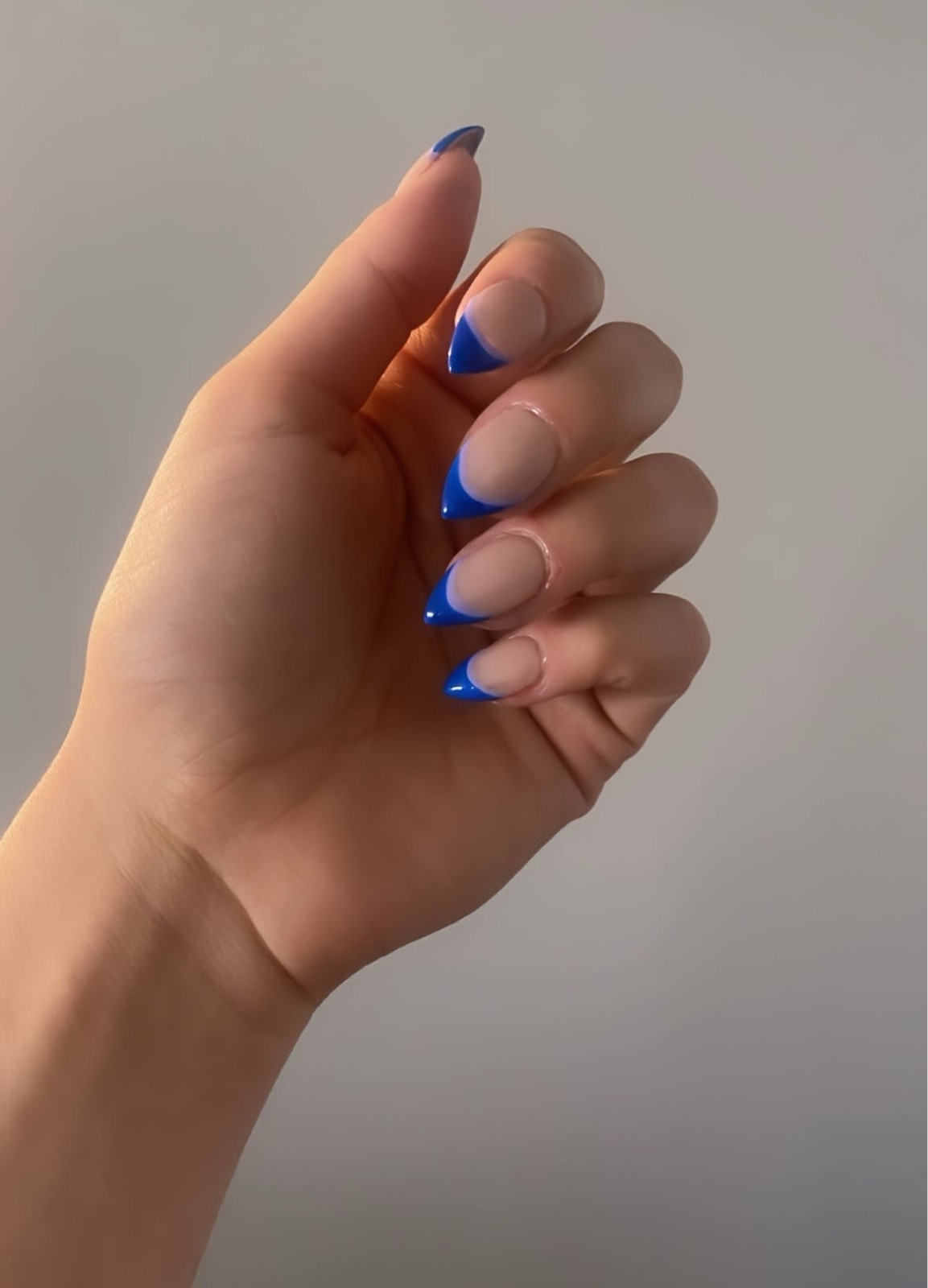 Blue gel mani 💙🧿🤍

#LTKunder100 #LTKhome #LTKunder50