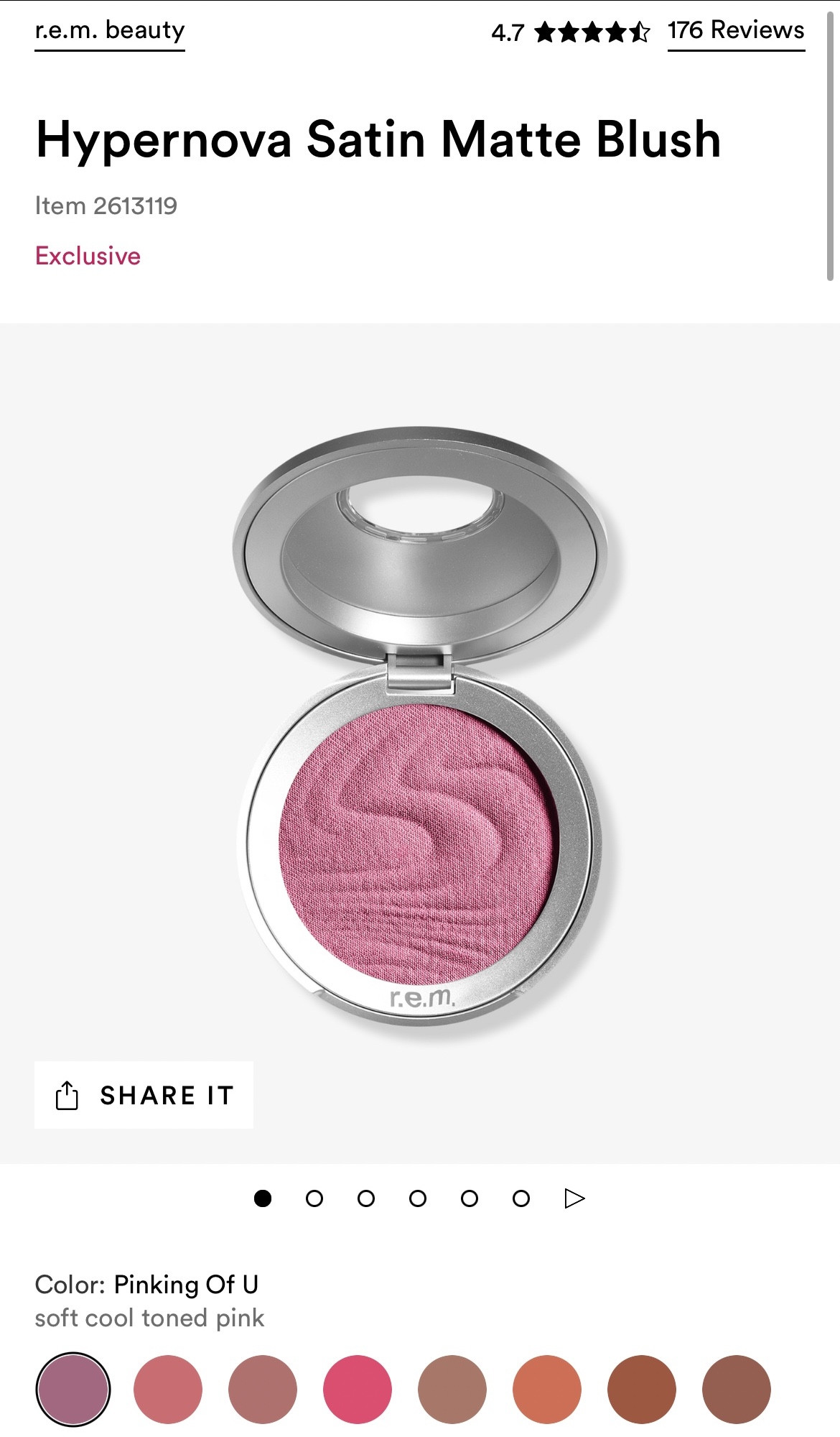 Top 3 powder blushes for summer! rem beauty Hypernova satin matte blush, Clinique cheek pops, essence pure nude baked blushes 

#LTKbeauty