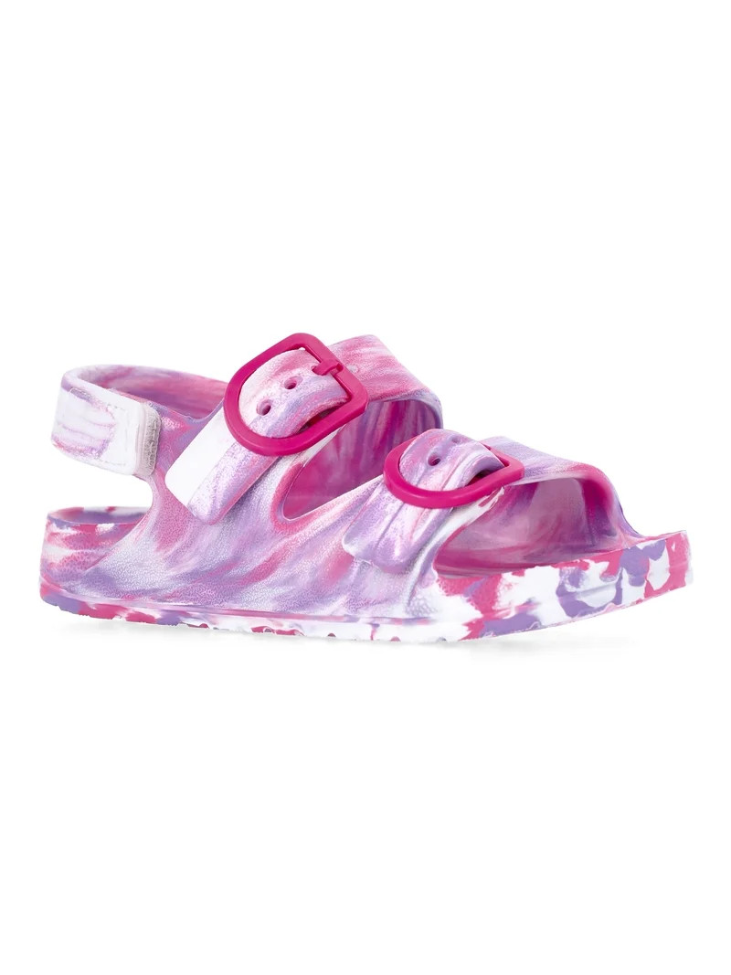 Wonder Nation Toddler Two Buckle Sandals | Walmart (US)
