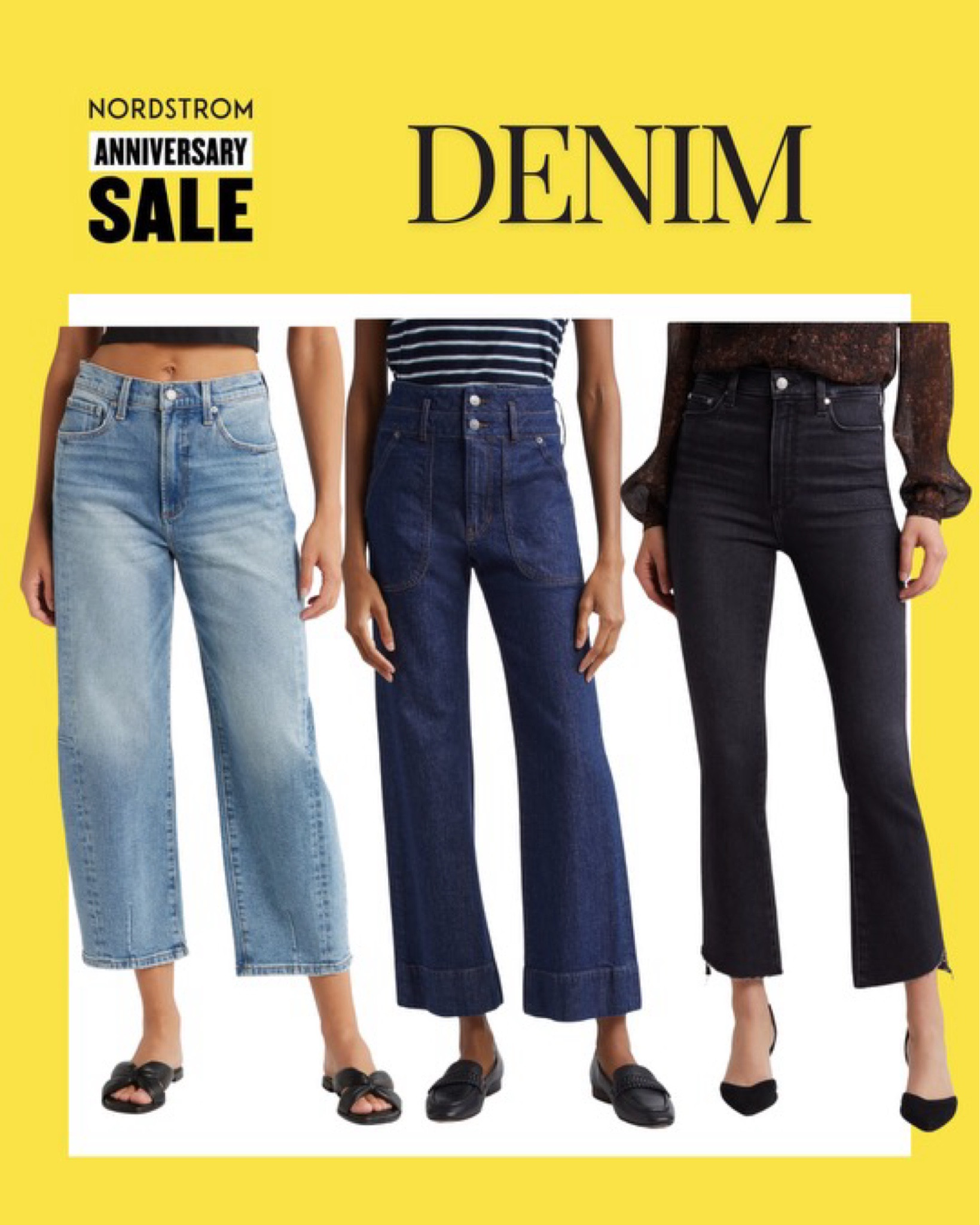 Nordstrom anniversary sale! Our picks for best denim! Now is the time to pickup a classic pair of jeans for fall & winter! ✨

#LTKxNSale #LTKSummerSales #LTKSaleAlert