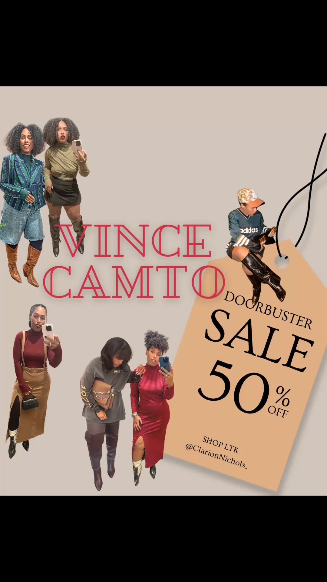 Run, don’t walk — Vince Camuto 50% Off Doorbusters 🤎✨
Sharing the boots + styles I actually wear.
#VinceCamuto #SaleFinds #LTKCreator #LTKDeals #FallFashion #HolidayReady #CozyChic #WinterStyle

#LTKCyberWeek #LTKSaleAlert #LTKgrwm