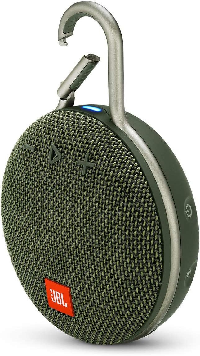 JBL Clip 3, Forest Green - Waterproof, Durable & Portable Bluetooth Speaker - Up to 10 Hours of P... | Amazon (US)