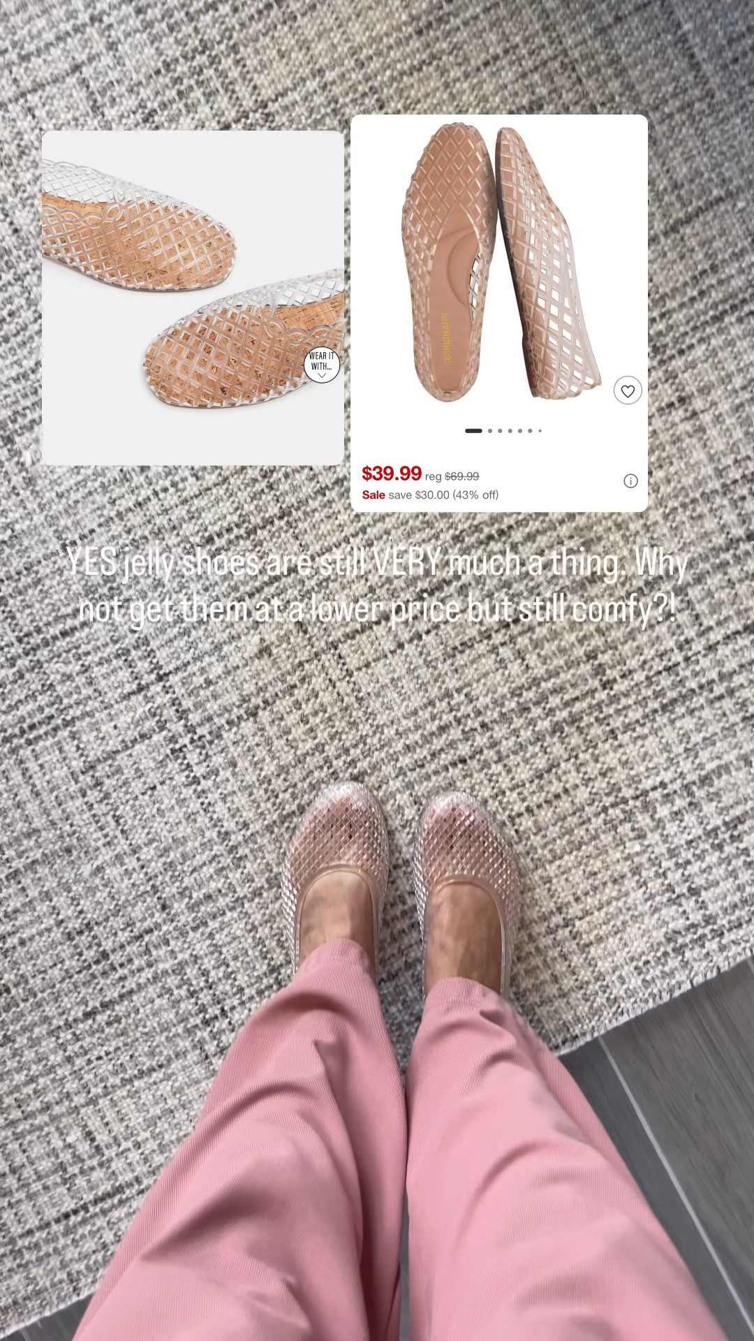 Jelly shoes on SALE

#LTKdayinmylife #LTKgrwm #LTKSaleAlert