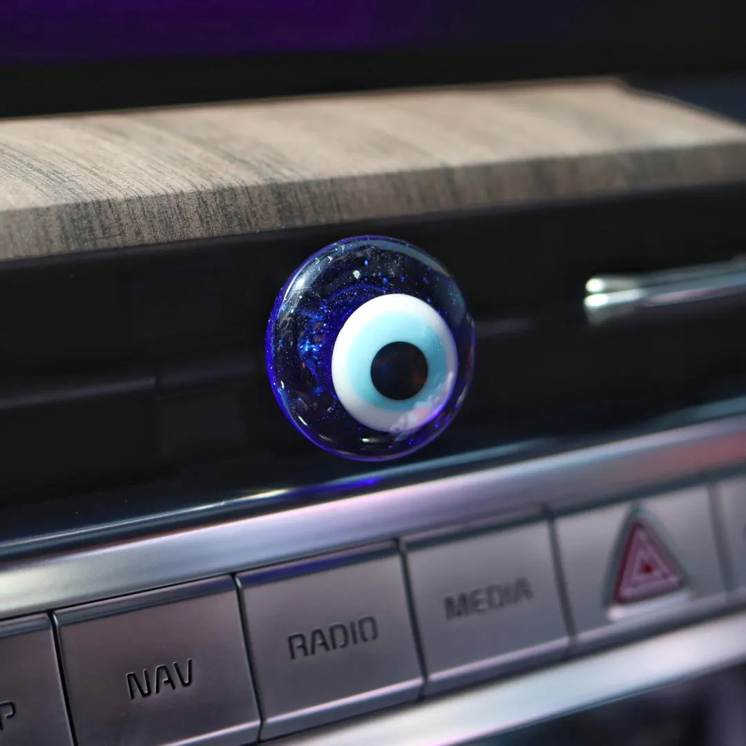 Glass Evil Eye Car Vent Clip: Protection & Positive Energy Stocking Stuffer - Etsy | Etsy (US)