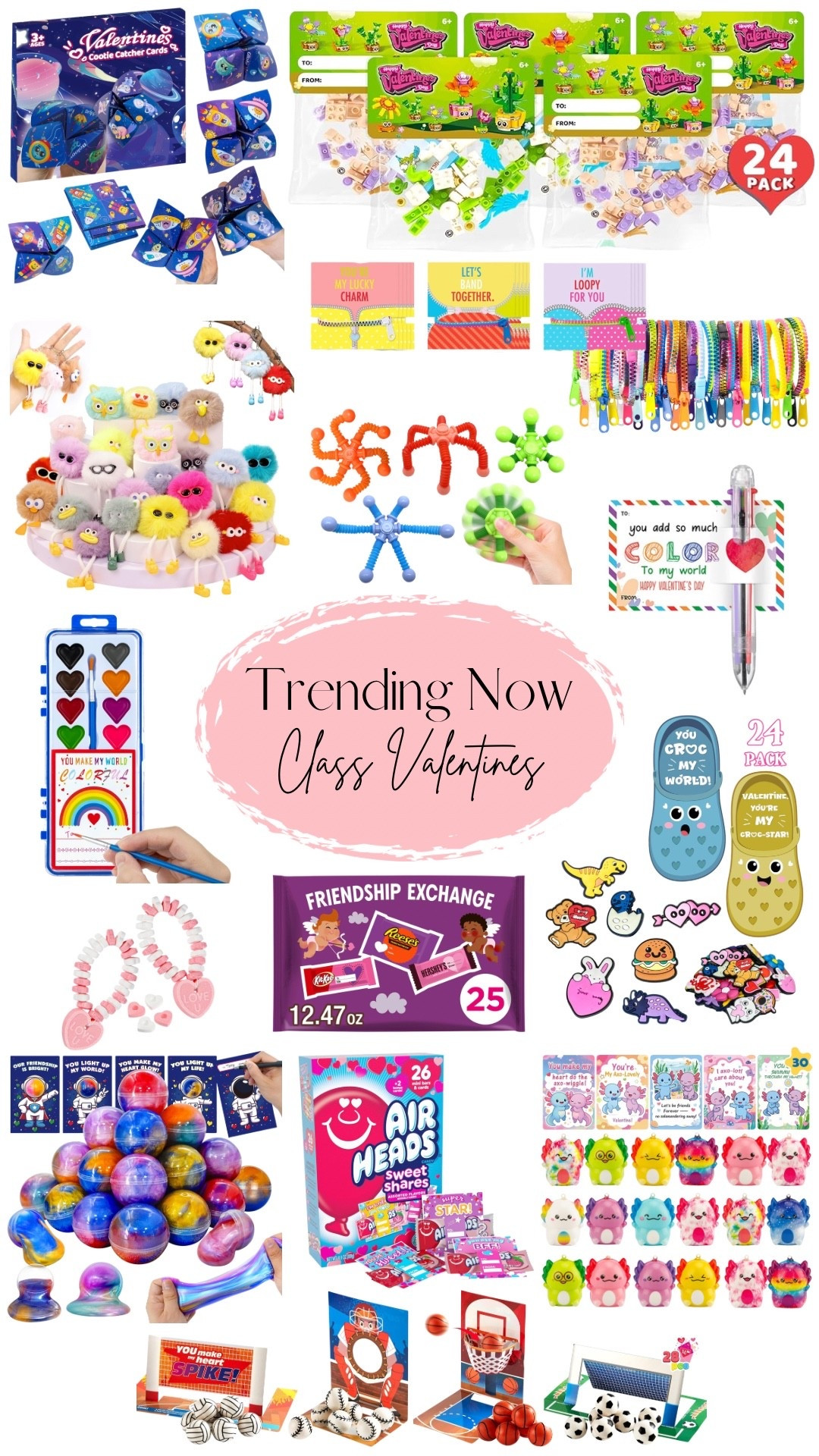 Trending now, class valentines! Grab your favorites now bc Valentine’s parties will be in less than 2 weeks! 

#LTKmomlife #LTKKids #LTKSeasonal