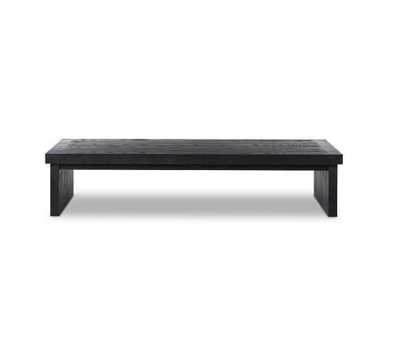 Aspen Rectangular Coffee Table (65") | Pottery Barn (US)