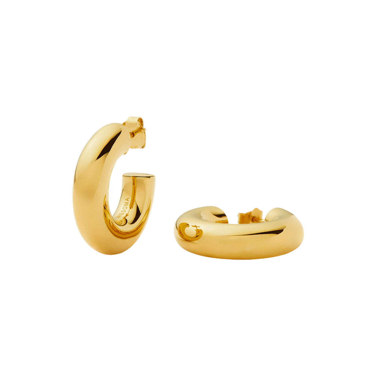 Chubby Medium Hoop Earrings | Arnotts