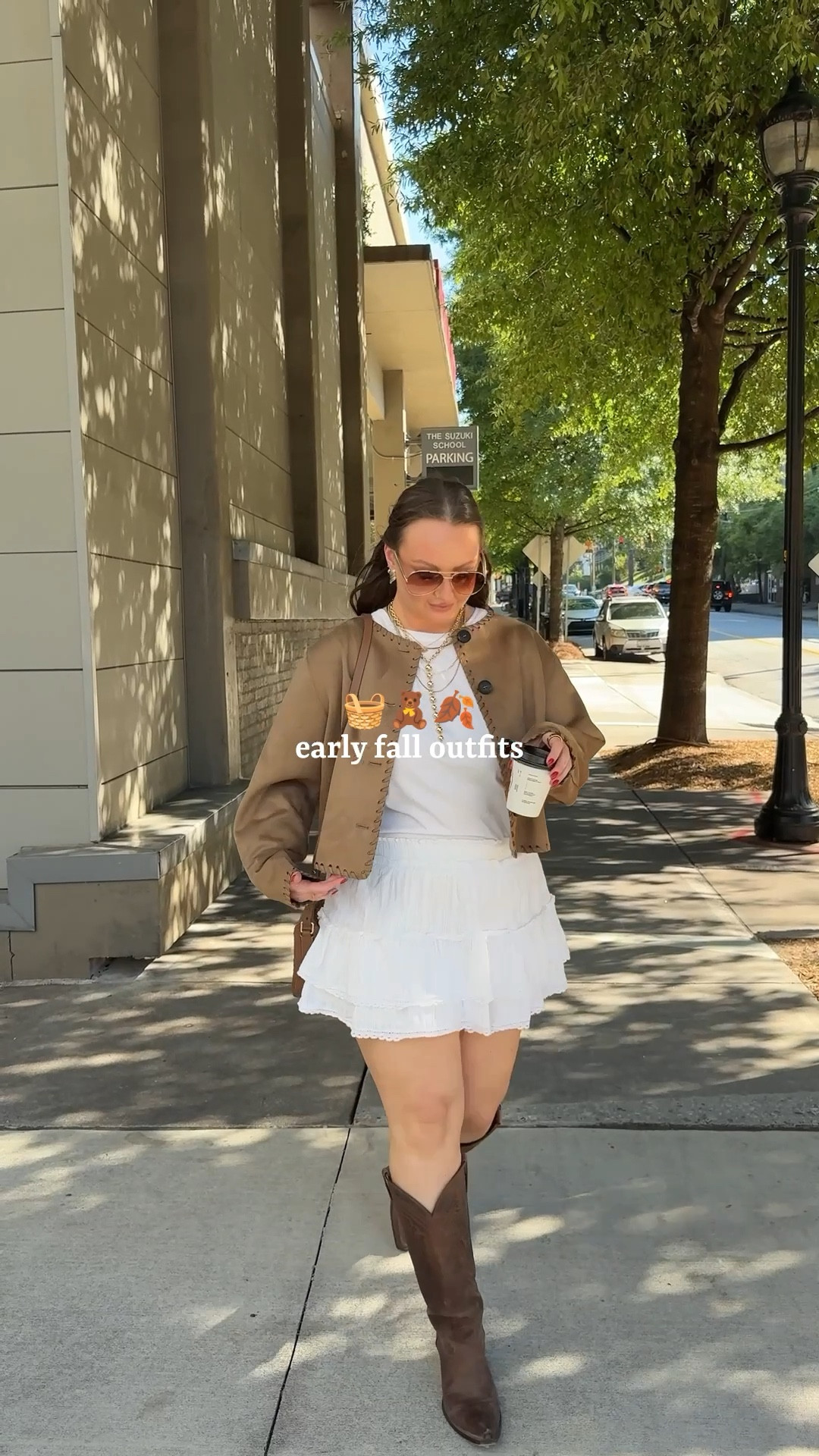 early fall transitional outfit inspo! 🍂 linking everything I can

#LTKFallSale #LTKMidsize #LTKSeasonal