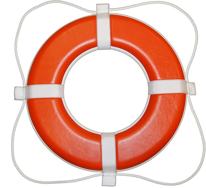 TAYLOR MADE PRODUCTS Vinyl Life Ring for Boating Safety | Amazon (US)