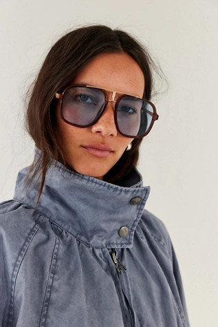 Janis Detail Aviator Sunglasses | Free People (Global - UK&FR Excluded)