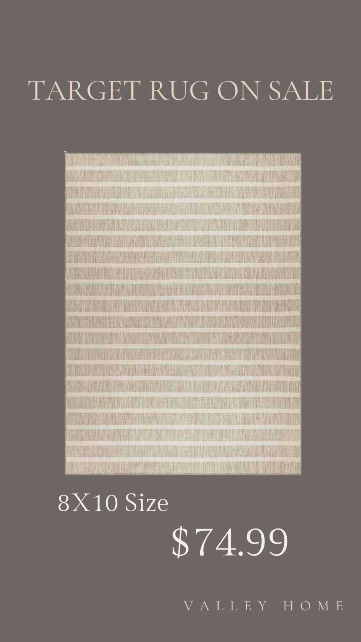 Target 8x10 area rug on sale for only $74.99 !!!

#LTKhome #LTKsalealert