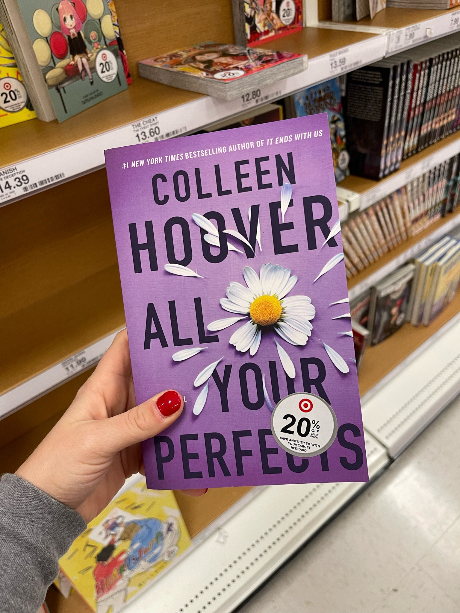 “All Your Perfects” by Colleen Hoover is 20% off at #target #books

#LTKhome #LTKFind #LTKsalealert
