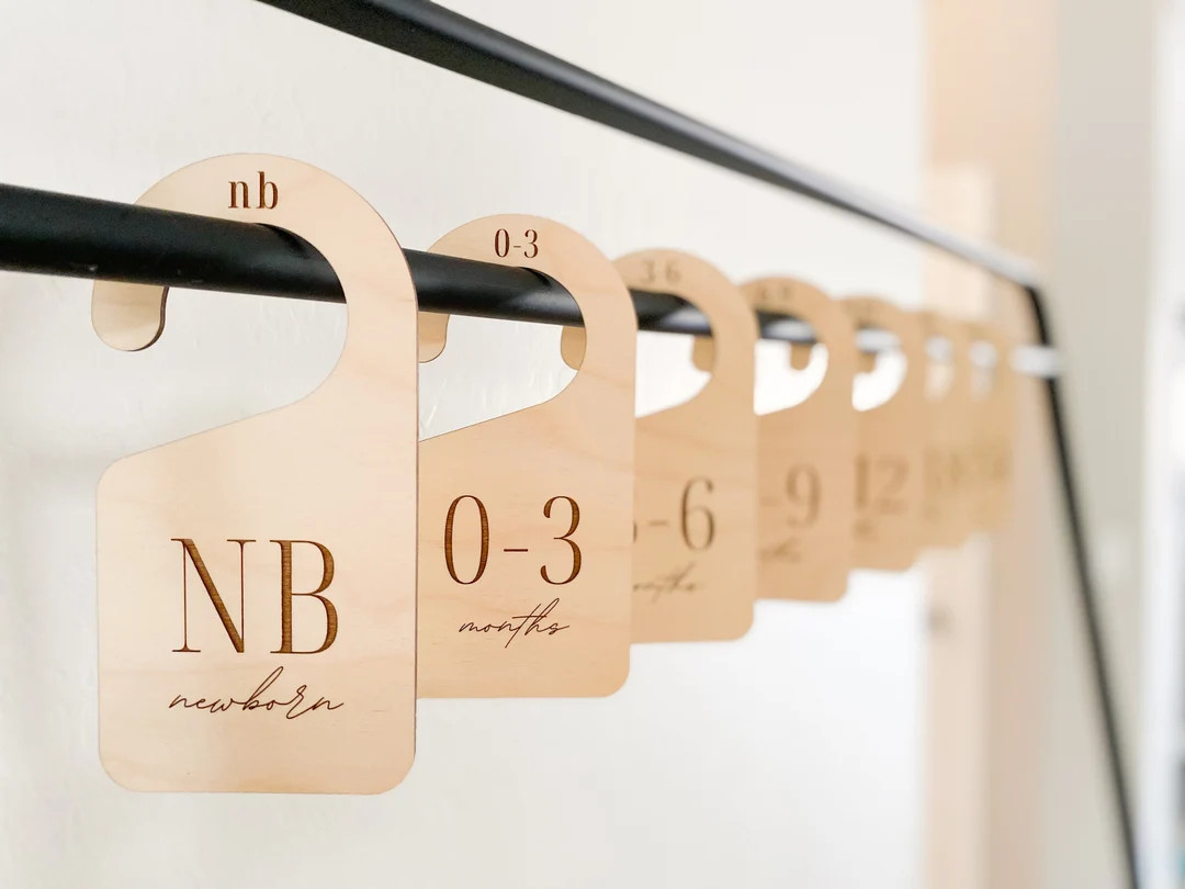 Nursery Closet Dividers  Baby Clothes Dividers  Baby Shower - Etsy | Etsy (US)