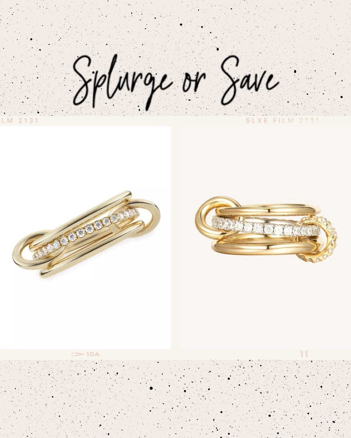 Splurge or save? ✨ The designer ring is on my wishlist but for now I just ordered the limited drop of the similar/cheaper version. Preorders is opened now and closes Monday! Would make a great gift for her this holiday season. 

Gifts for her, gift guide, gift ideas, jewelry, ring, gold ring, designer dupe, holiday, Christmas, The Stylizt

#LTKHoliday #LTKfindsunder100 #LTKGiftGuide