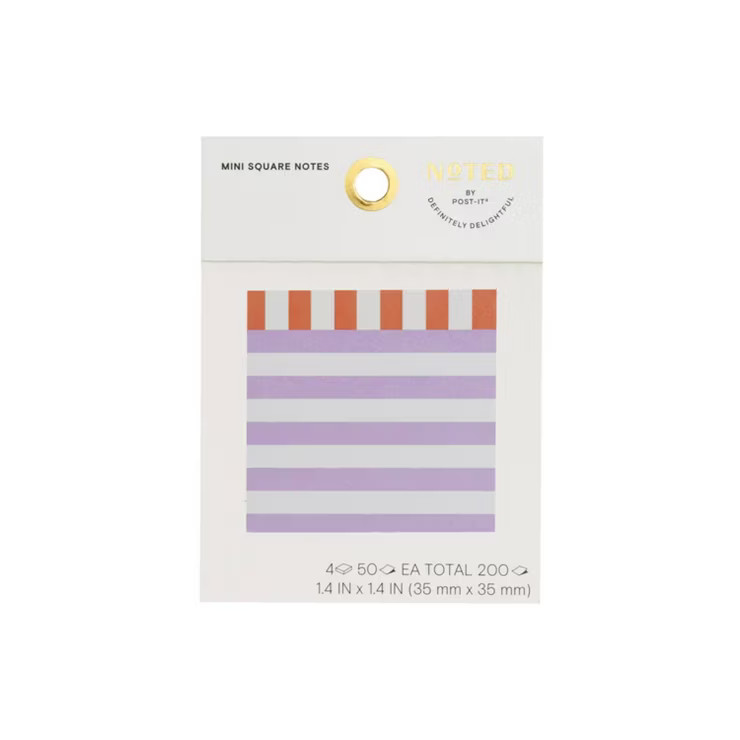 Post-it 3"x3" Square Notes - Warm | Target