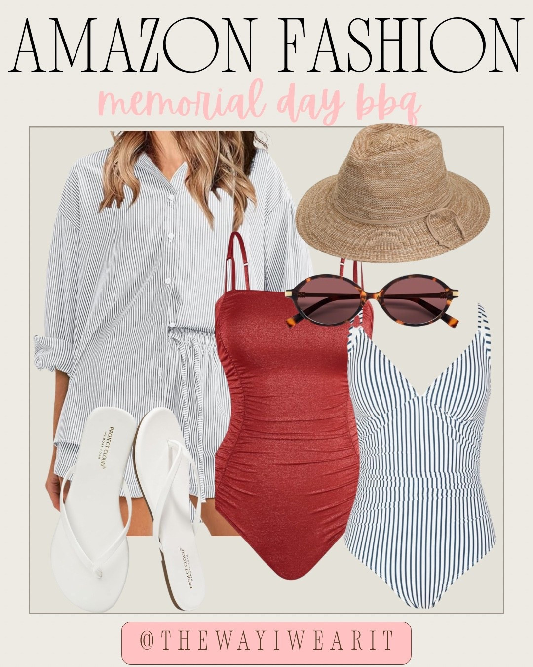 Memorial Day BBQ outfit ideas from Amazon! Perfect for a beach day or summer party. 🌞👒 #SummerVibes #FoundItOnAmazon

#LTKmomlife #LTKootd #LTKSeasonal