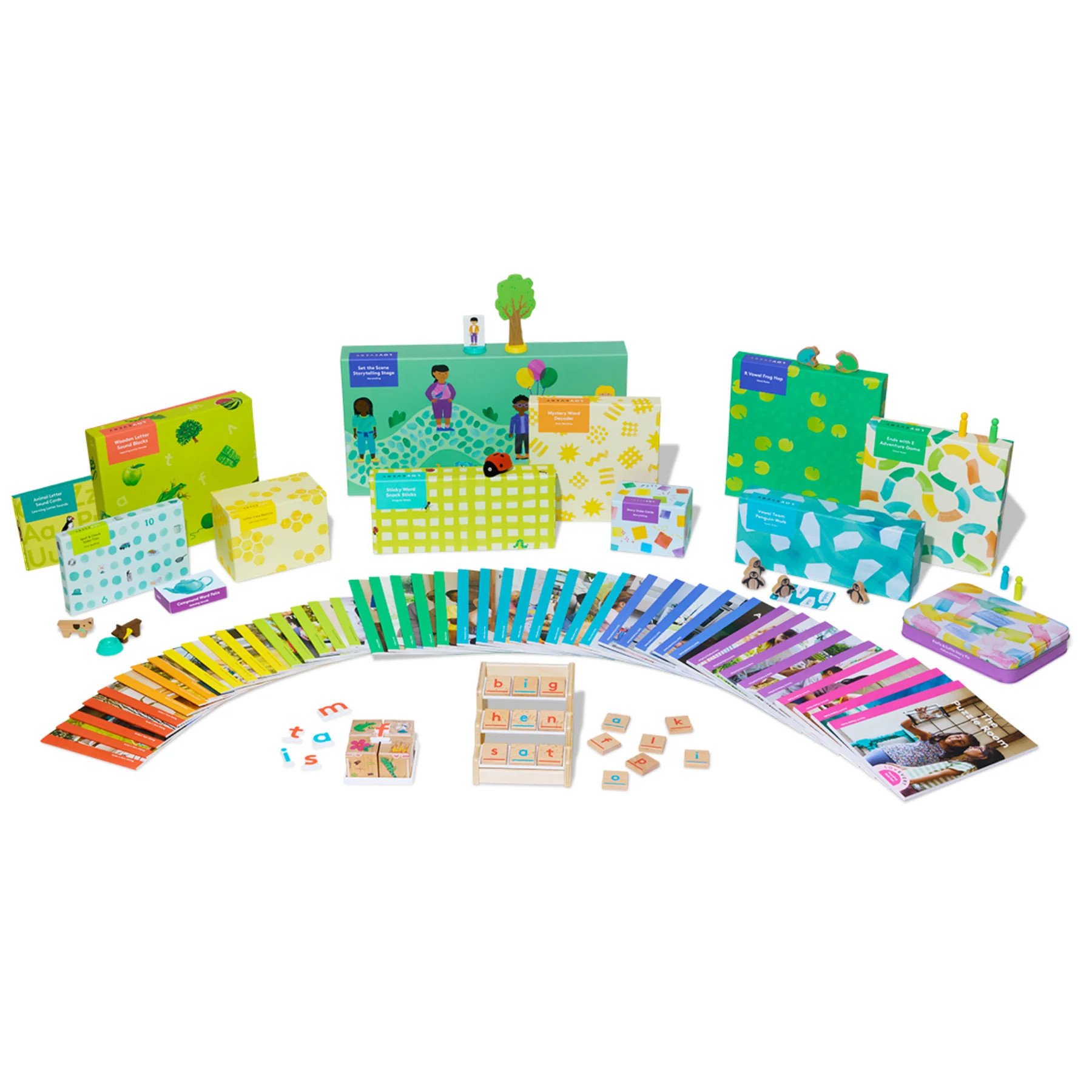 Lovevery Complete Reading Skill Set | Parts 1, 2, and 3 | Phonics-Based Reading Program for Kids | LOVEVERY