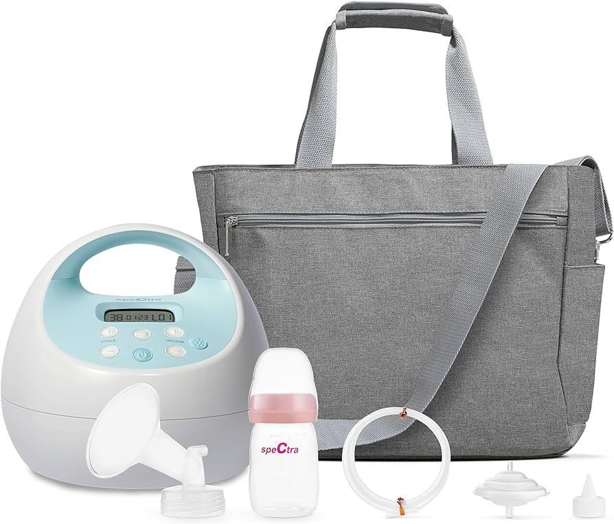 S1 Plus Premier Rechargeable Breast Pump with Grey Tote Premium Accessory Kit - 24 mm | Amazon (US)