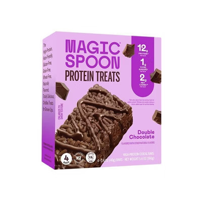 MAGIC SPOON Snack Bars Double Chocolate Treats - 5.6oz/4ct | Target