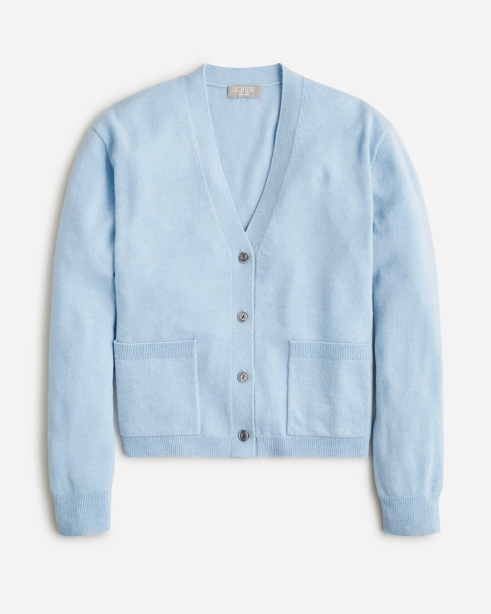 Cashmere patch-pocket cardigan sweater | J. Crew US