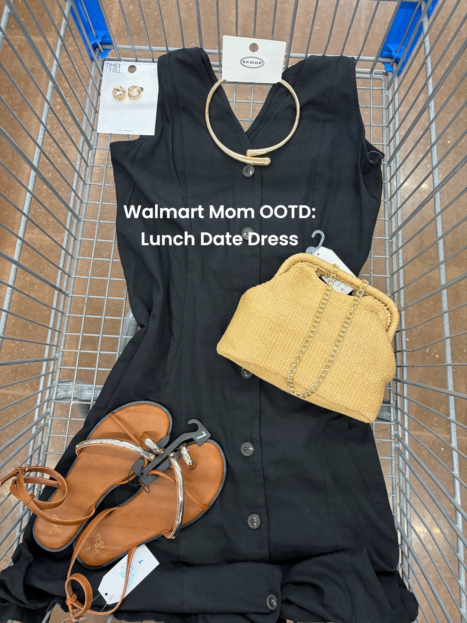 Walmart mom ootd: lunch date dress

#LTKmomlife #LTKgrwm #LTKootd