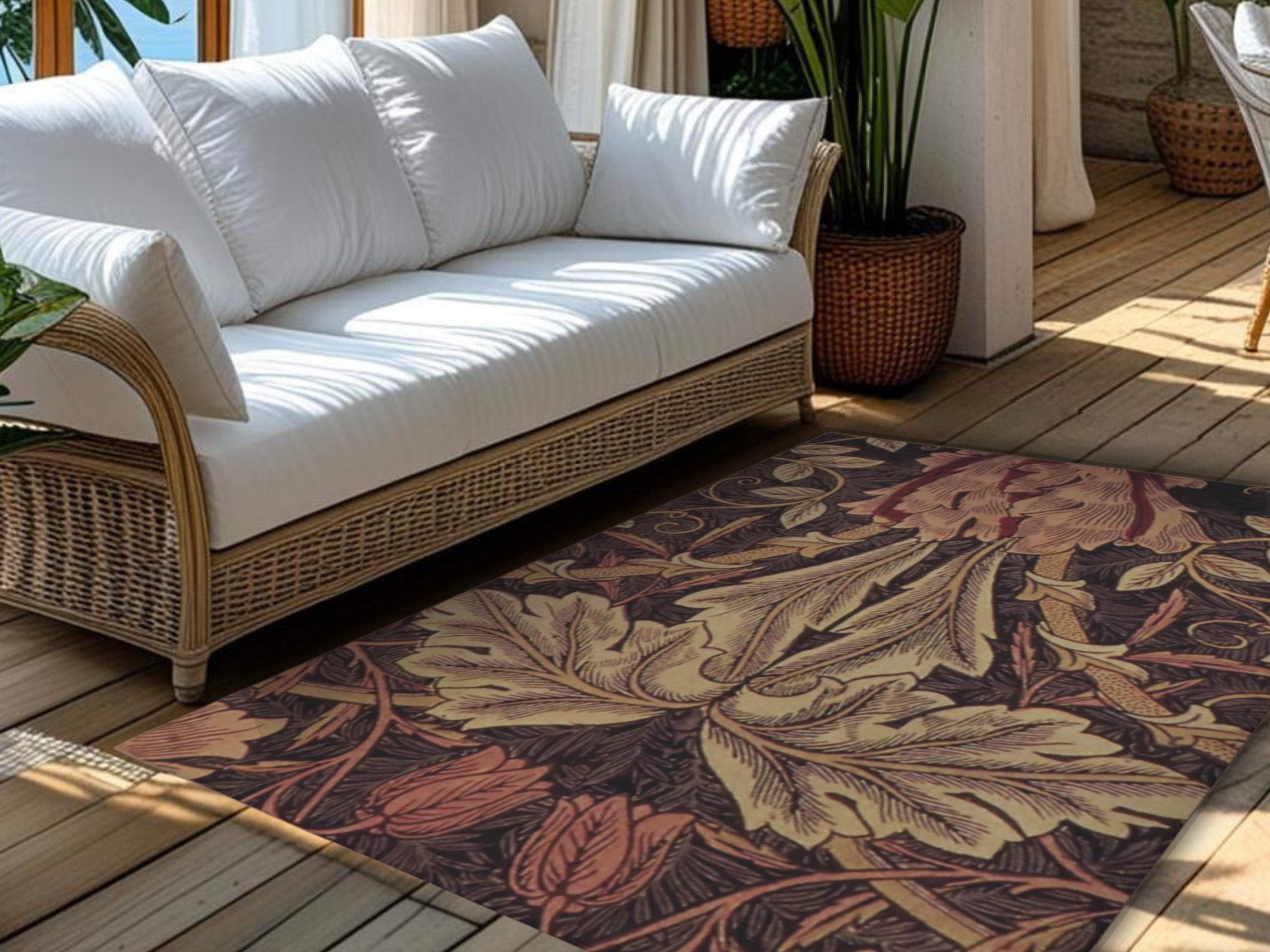 Modern Farmhouse Sunroom or Porch Rug 

Add a William Morris Rug to your indoor and outdoor spaces :)  

 

#LTKsummer #LTKstyletip #LTKgiftguide