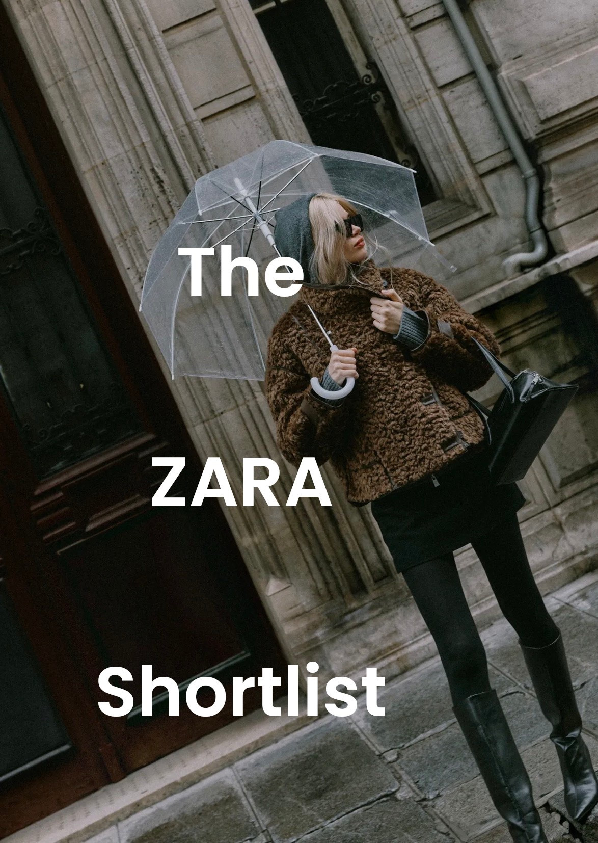 This week’s Zara shortlist is here! 

Better late than never, and a different format this week due to a dodgy WiFi issue while I’m away.

Anyway, it’s a corker - beautiful coats, fabulous denim, flowing trousers, cute knits and great accessories.

I hope you like it xx