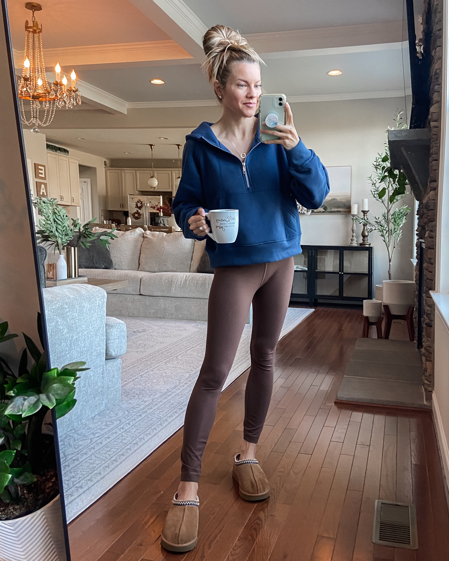 Cozy Fall Athleisure Outfit of the Day
Lulu-inspired half-zip hoodie from Amazon
Lulu leggings
Ugg Tasman Slippers
#shesanautumn #softautumn

#LTKfindsunder100 #LTKstyletip #LTKfindsunder50