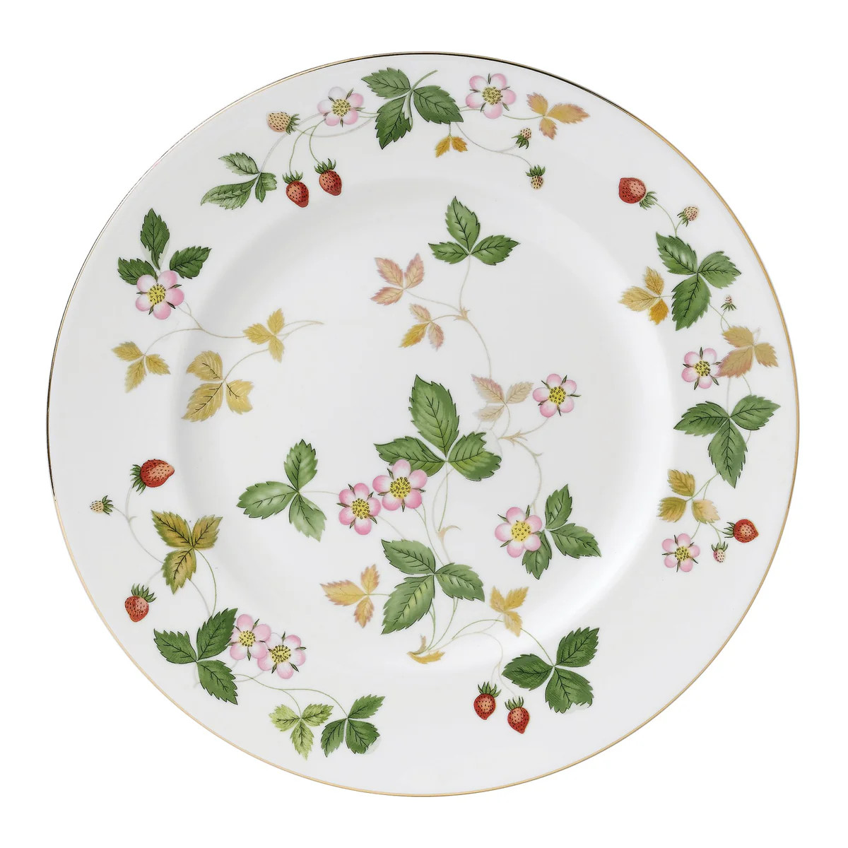 Wild Strawberry Dinner Plate 10.75" | Over The Moon