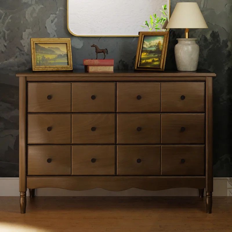 Liberty 6 Drawer 18.4" W Double Dresser | Wayfair North America