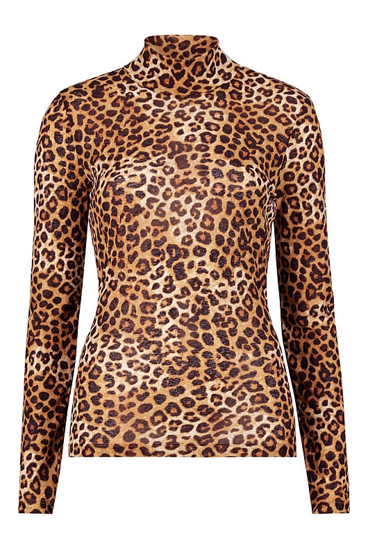 Mesh Turtleneck Top | Witchery