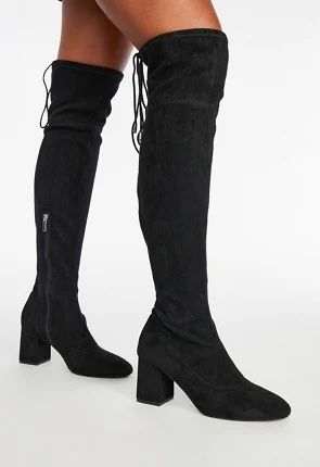 Dauphine Tie Over-The-Knee Boot | JustFab