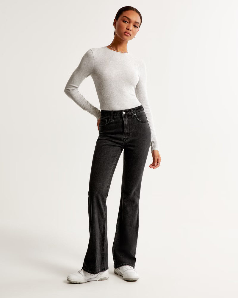 High Rise Vintage Flare Jean | Abercrombie & Fitch (US)