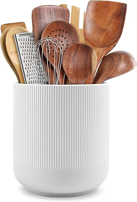 RedCall Extra Large Ceramic Kitchen Utensil Holder, Countertop Organizer, Coffee Capsules, Fruits... | Amazon (CA)