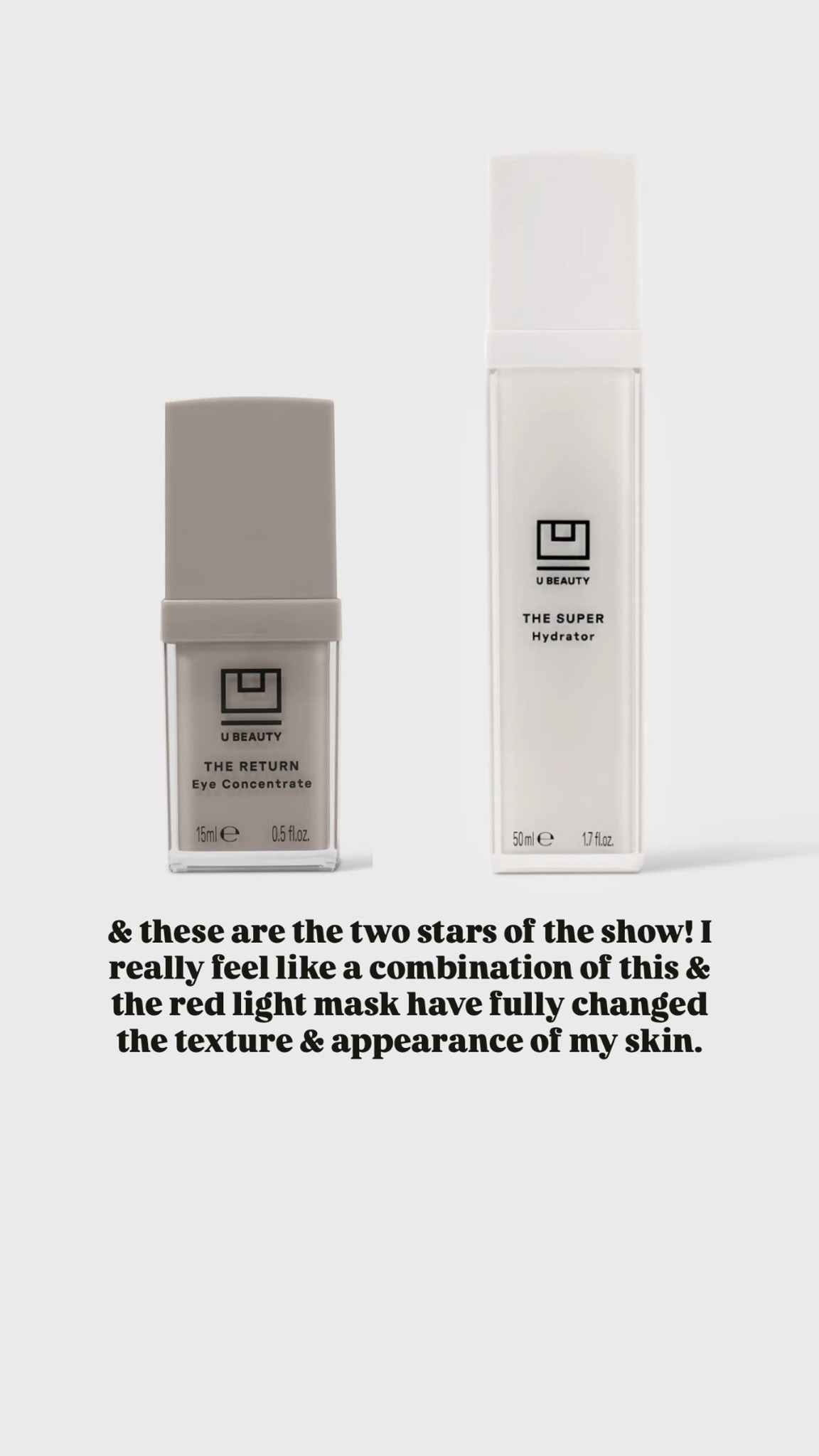 I can’t say enough good things about U Beauty products! 👏🏼 I think this along with the red light mask has been what has caused such improvement in my skin! The texture, pore size, etc is so much better!

Loverly Grey, U beauty, skincare routine, skincare 

#LTKBeauty