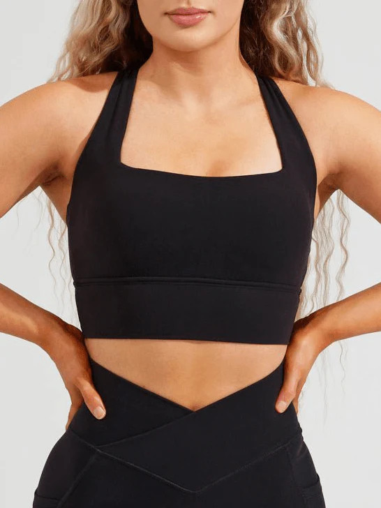 Revolution Sports Bra - Onyx Black M | Buffbunny