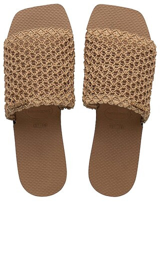 You Cannes Sandal in Rose Gold | Revolve Clothing (Global)