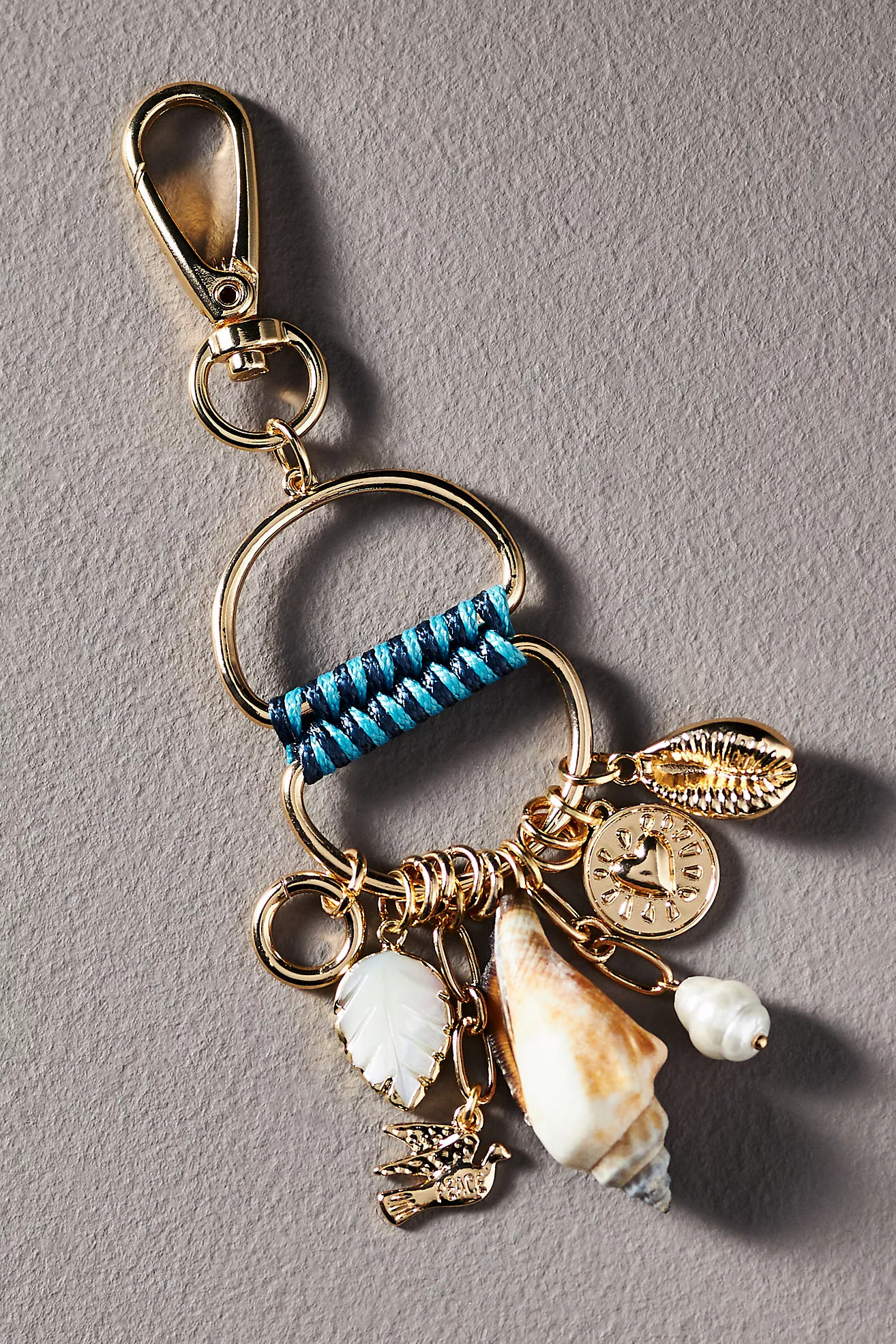 Nautical Shell Bag Charm | Anthropologie (US)