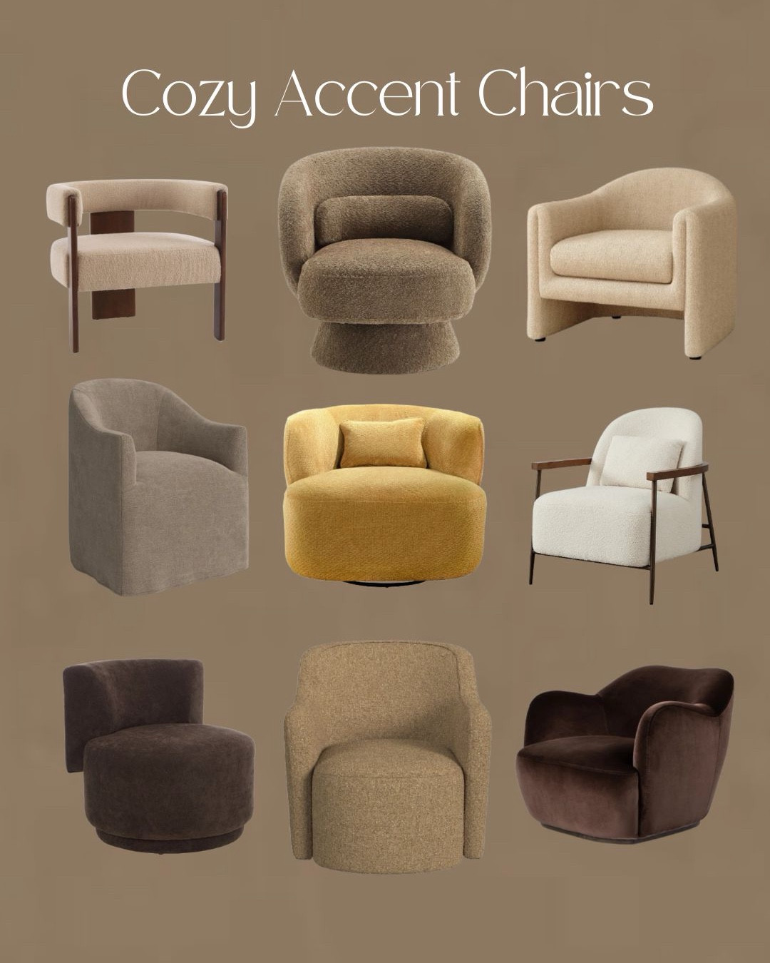Wayfairs Black Friday sale is starting so I linked all of my favorite cozy accent chairs. 

Wayfair sale 
Black Friday 
Living room furniture 
Mid century modern 
Brown accent chairs 
WayDay 



#LTKHoliday #LTKHome #LTKSeasonal