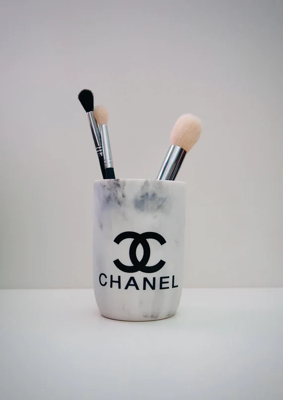 CHANEL Inspired Brush Holder | Etsy (US)