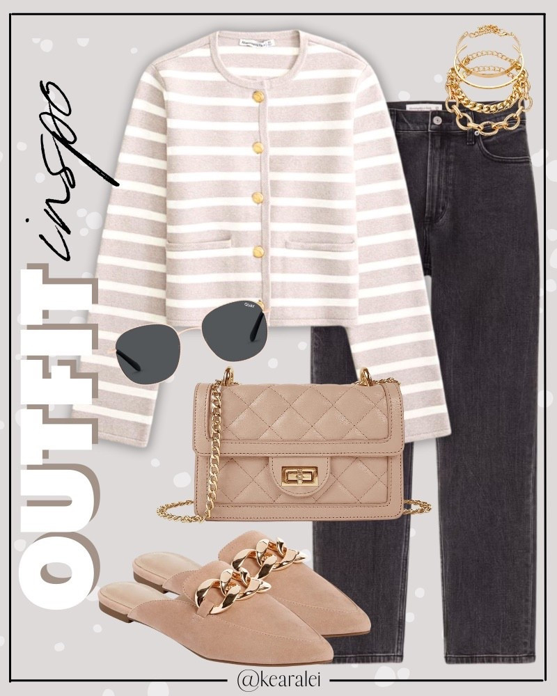 Fall winter outfit workwear teacher outfits neutral style JCrew j.crew tweed cardigan gold buttons striped sweater jacket blazer looks for less street style Amazon fashion affordable outfits stripes shirt high rise straight leg 90’s 90s straight black washed jeans denim brown tan suede leather mules loafers shoes casual mom outfit momiform business casual teacher outfit teaching workwear office work wear outfits || #mango #jcrew #amazon #fashion #abercrombie
.
.
deals sales sale alert Amazon fashion, teacher outfits, business casual, casual outfits, neutrals, street style, Midi skirt, Maxi Dress, Swimsuit, Bikini, Travel, skinny Jeans, Puffer Jackets, Concert Outfits, Cocktail Dresses, Sweater dress, Sweaters, cardigans Fleece Pullovers, hoodies, button-downs, Oversized Sweatshirts, Jeans, High Waisted Leggings, dresses, joggers, fall Fashion, winter fashion, leather jacket, Sherpa jackets, Deals, shacket, Plaid Shirt Jackets, apple watch bands, lounge set, Date Night Outfits, Vacation outfits, Mom jeans, shorts, sunglasses, Disney outfits, Romper, jumpsuit, Airport outfits, biker shorts, Weekender bag, plus size fashion, Stanley cup tumbler, boots booties tall over the knee, ankle boots, Chelsea boots, combat boots, pointed toe, chunky sole, heel, high heels, mules, clogs, sneakers, slip on shoes, Nike, adidas, vans, dr. marten’s, ugg slippers, golden goose, sandals, high heels, loafers, Birkenstocks, Steve Madden Target, Abercrombie and fitch, Nordstrom


#LTKSeasonal #LTKWorkwear #LTKootd