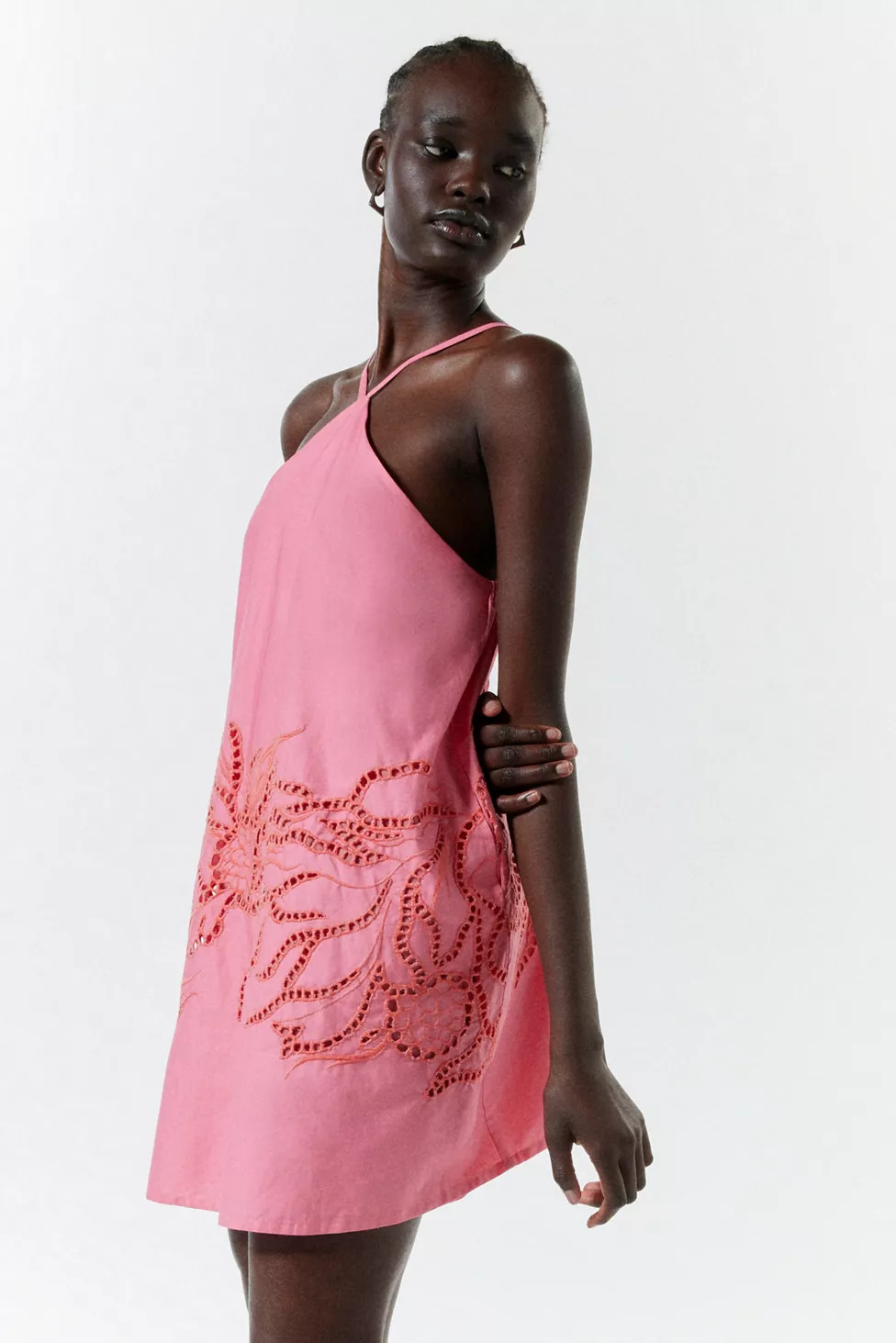 MINKPINK Darla Embroidered Mini Dress | Urban Outfitters (US and RoW)