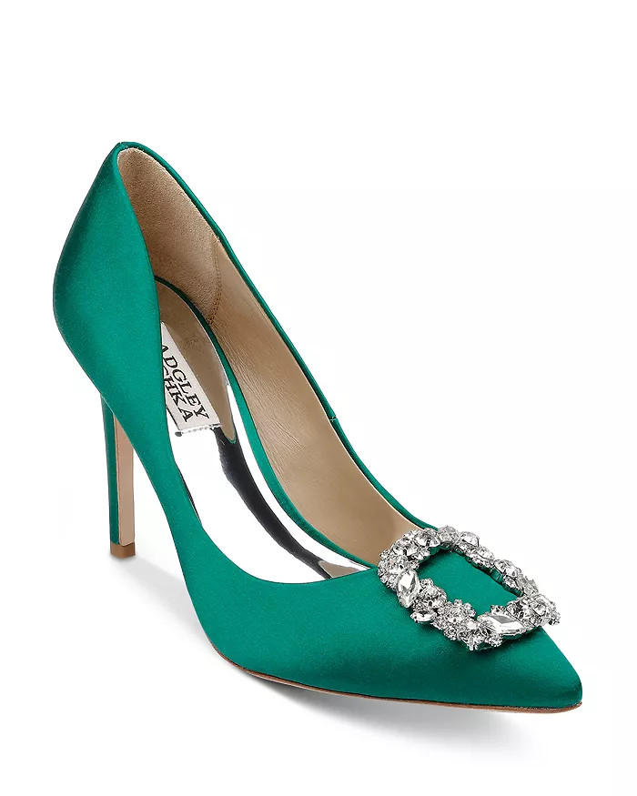 Women's Cher Crystal Buckle Pumps | Bloomingdale's (US)