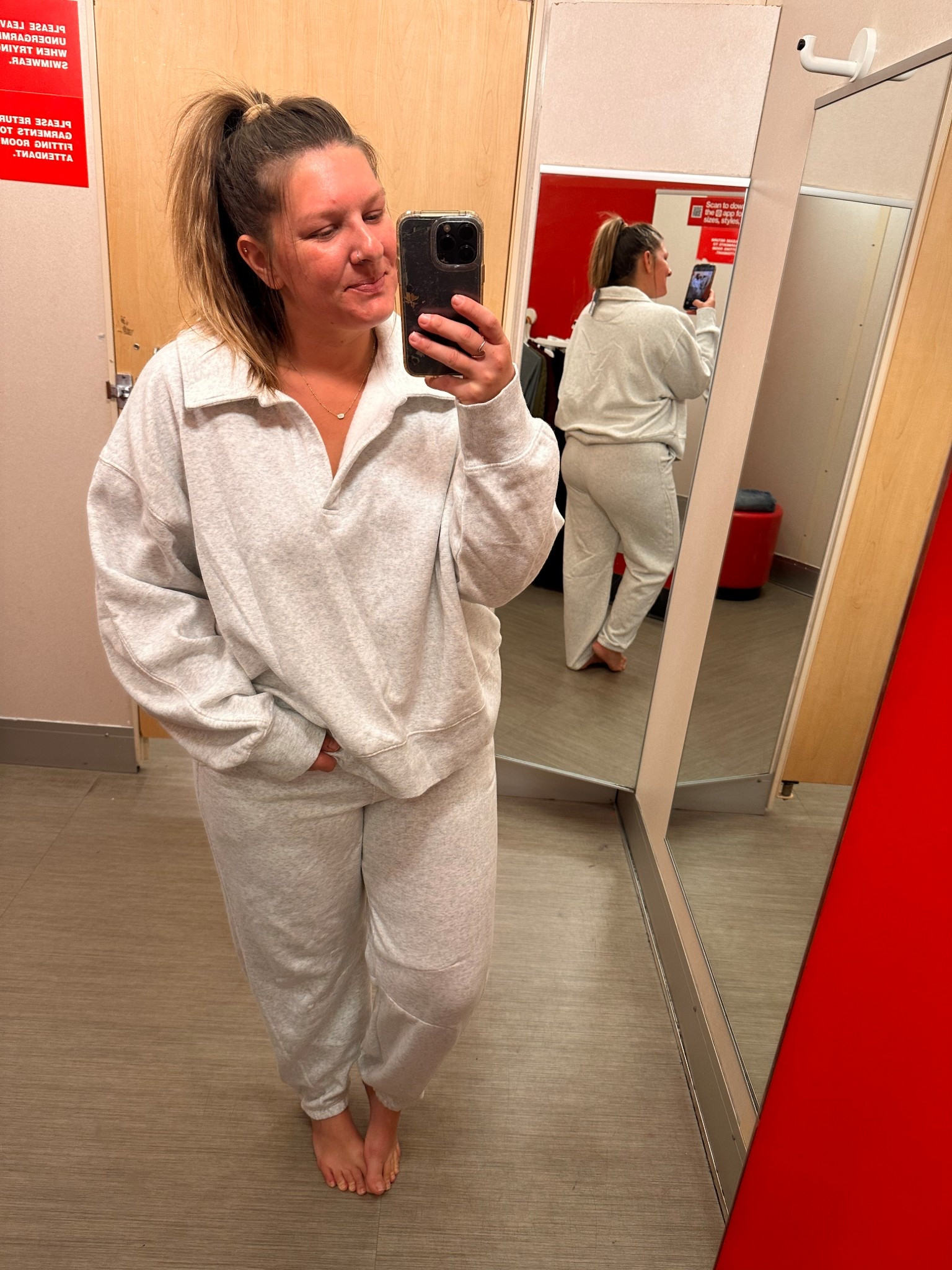 A cozy sweat set is always a must have in the cool months! Loving this one from Target’ love sizing up in tops for a cute oversized look. 

#LTKStyleTip #LTKU #LTKSeasonal